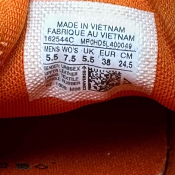 Converse~Women’s~One Star Olive & Orange Nubuck Suede Sneakers~Size 7.5 - Picture 8 of 8